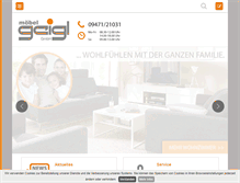 Tablet Screenshot of moebel-geigl.de